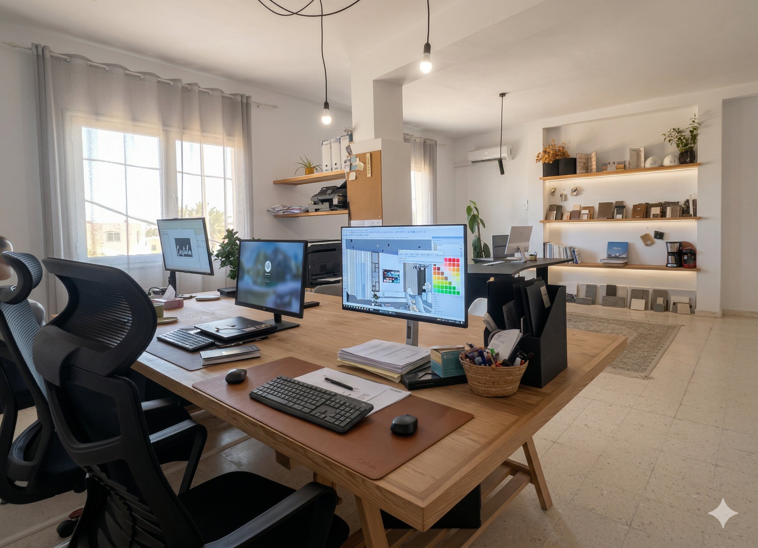 Portrait des fondateurs du studio Cortoba à Djerba